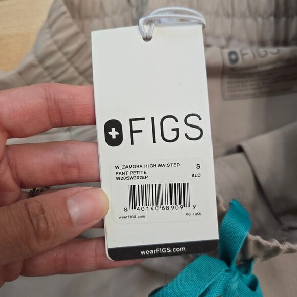 NWT Figs Zamora Scrub Joggers in Boulder Small Petite - Picture 5 of 6